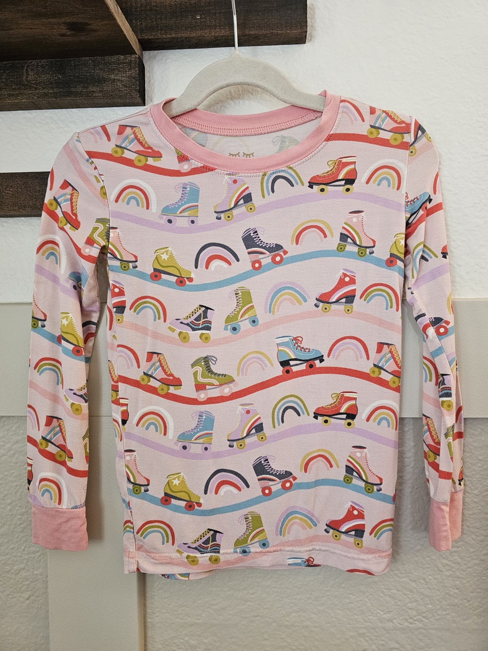 Little Sleepies Retro Roller Skates Print size 4T